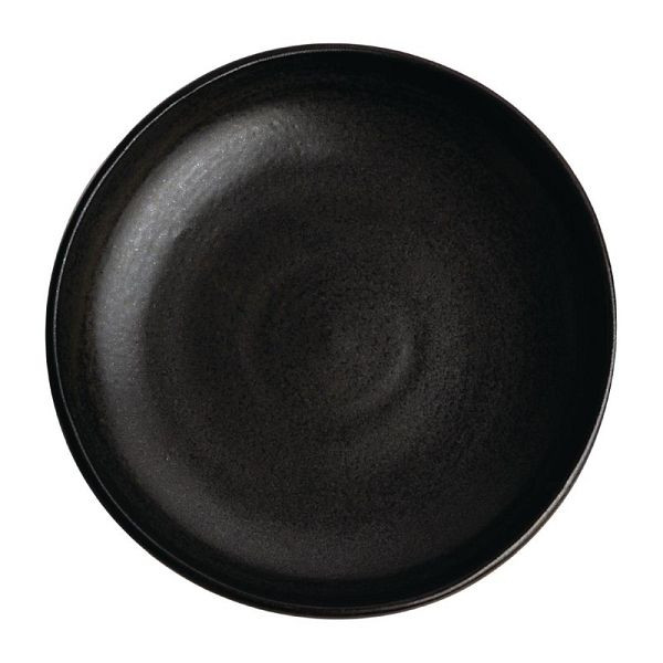 Olympia Canvas Schale mit hohem Rand schwarz 23cm, VE: 6 Stück, FA320
