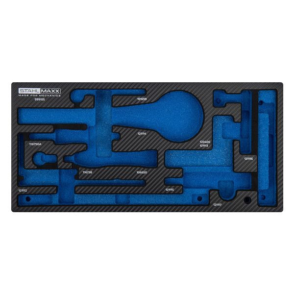 Stahlmaxx Schaumstoffeinlage 1/3 für BMW, XXL-999155S, 4251294822021