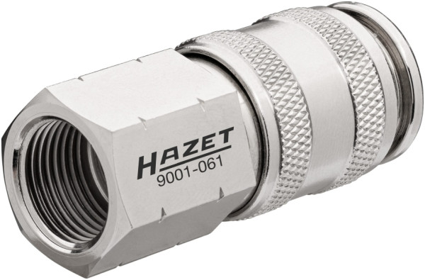 Hazet Druckluft Schnellkupplung, 24 mm, vernickelt, 9001-061