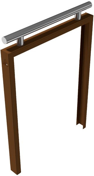 Schake Cortenstahl-Bügel aus 80x40x3mm U-Profilen, 4450_175