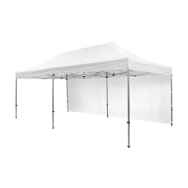 Showdown Displays Zelt Alu Wand doppelseitig Weiß 3 x 6 Meter, T6-GWWH