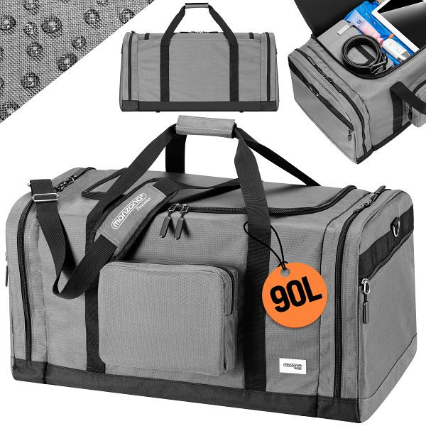 monzana Reisetasche Anthrazit 90L, 109601, 4251776922560