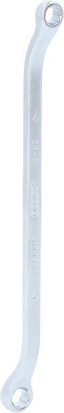 KS Tools RESCUEpower Doppel-Ringschlüssel gekröpft 6x7 mm, 517.1556