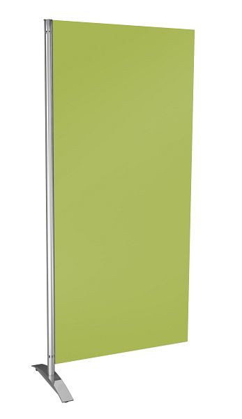Kerkmann Sichtschutzwand Metropol, Holz-Element, grün, B 800 x T 450 x H 1750 mm, alusilber/grün, 45696518