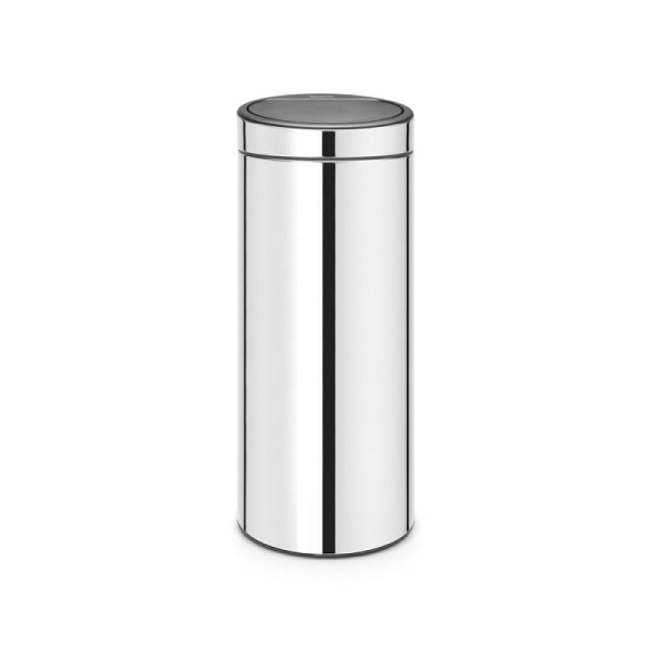 STEIN HGS Touch New Abfallbehälter, chrom, Edelstahl, 30 Liter, 83673.0003