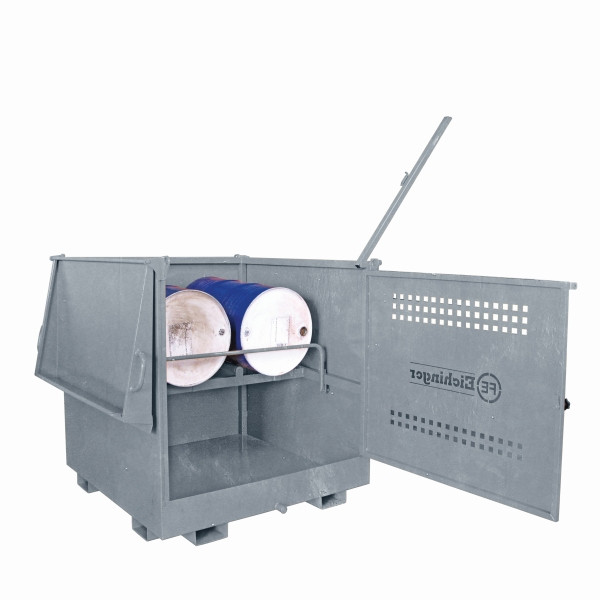 Eichinger Industrie Umweltschutzdepot, Maße 1570 x 1660 x 1705 mm, 3030.7 feuerverzinkt, 30300700002000