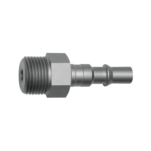 Riegler Nippel für Kupplungen NW 6, ISO 6150 C, Stahl, G 1/4 AG, 141640