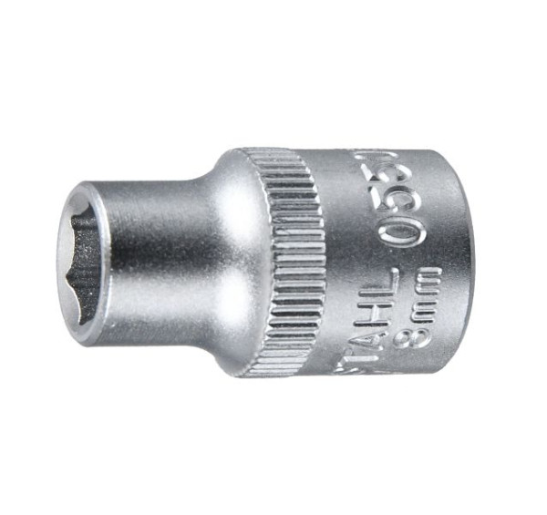 SW-Stahl Steckschlüsseleinsatz, 3/8", 8 mm, 05503L, 4033592007153