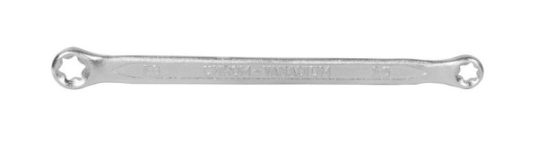 SW-Stahl Doppelringschlüssel, E-Profil, E6 x E8, 01551L