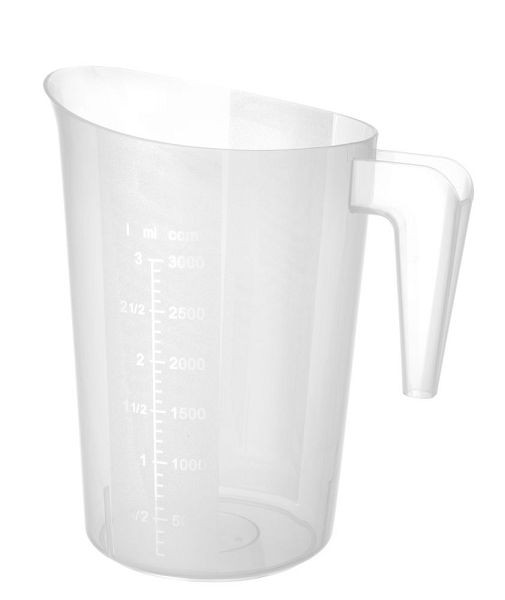 Hendi Messbecher, stapelbar, 3 L, ØxH: 181x233 mm, 567845