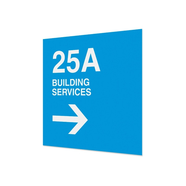 Showdown Displays Indoor Wandschild Economy 15 x 15 cm HIPS 1 mm, FBE150x150-HW1