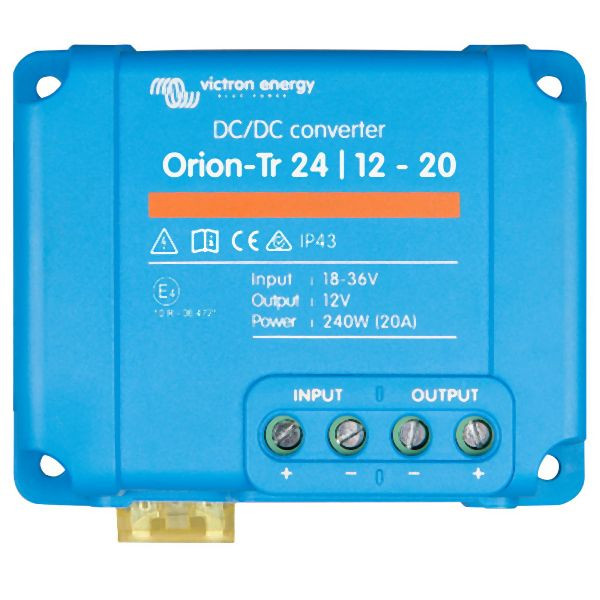 Victron Energy Orion-Tr 24/12-20 240W DC DC Wandler Konverter, 1-67-009385