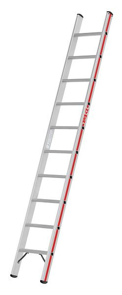 HYMER Stufenanlegeleiter, 10 Stufen, Länge 2,72 m, 851210