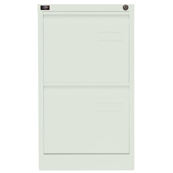 Bisley LIGHT Hängeregistraturschrank LIGHT, einbahnig, 2 HR-Schubladen, 644 portland, IPCCA12644