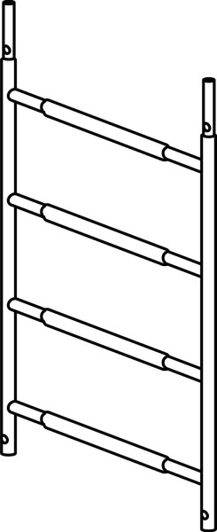 HYMER Rahmenteil mit 4 Sprossen, Länge 1,17 m, Breite 0,72 m, 7009423