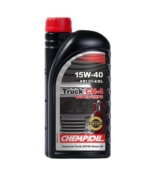 CHEMPIOIL Mehrbereichsöl 9104 CH-4 TRUCK Super SHPD 15W-40, VE: 1 l, CH9104-1
