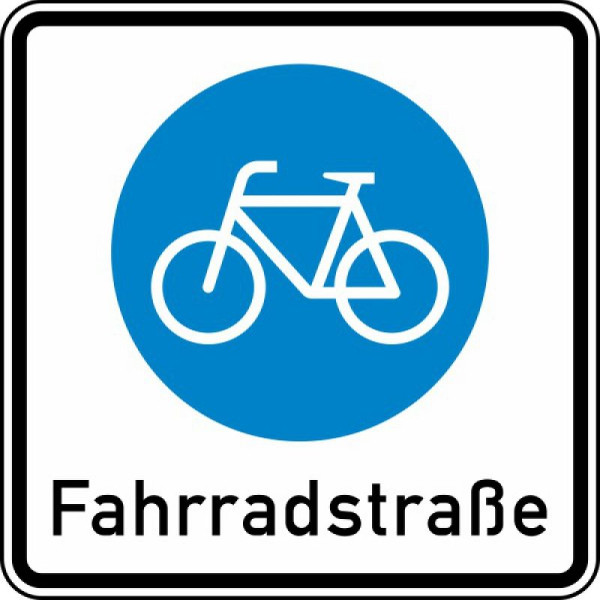 Stein HGS Beginn einer Fahrradstraße Nr. 244.1, RA1, Alform, 244.1-312