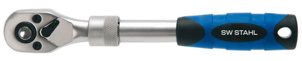 SW-Stahl Umschaltknarre, 1/2", Teleskopauszug, 05916L, 4033592056069