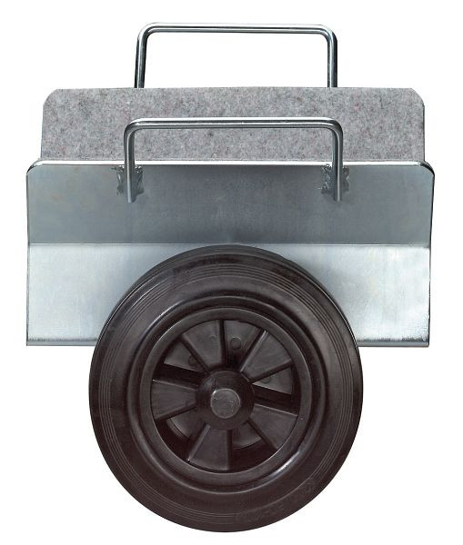 BS Rollen Plattenklemmwagen, Typ 1-3 mit Gummirad, Rad-Ø 200 mm, Tragfähigkeit 200-300 kg, Klemmbreite 70-160 mm, PLATTENWAGEN.3G