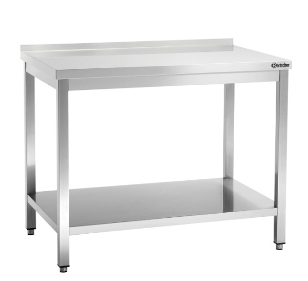 Bartscher Arbeitstisch 600, B1000, Aufkantung, 308106, 4015613600123