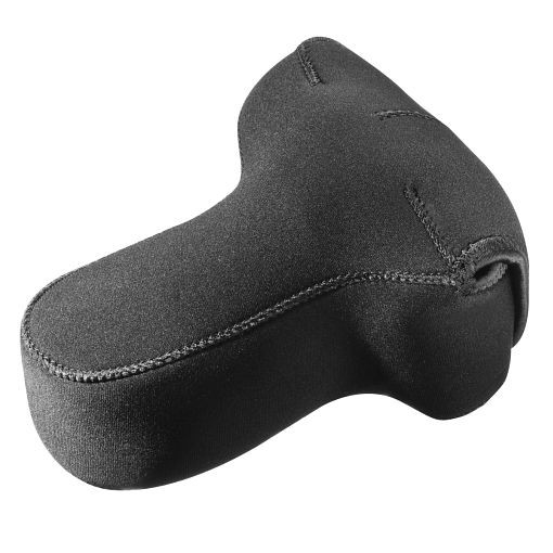 Walimex Kameratasche SBR10 200, Größe M, Innenmaße: ca. 13x6x17cm, wasserabweisendes und elastisches Neoprenmaterial, 1018303
