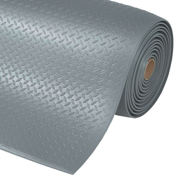 Notrax Diamond Sof-Tred Arbeitsplatzmatten Ergonomie Anti- Ermüdung 419, Grau, 91cm x 18.3m, 419R0036GY
