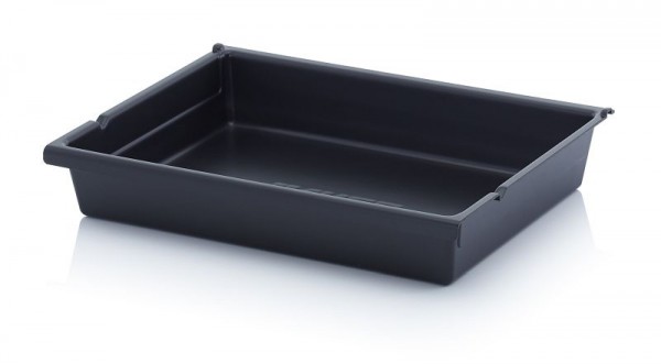 Auer ESD-Schubladenbehälter Einzelkomponenten, LxBxH: 53 x 36 x 8,5 cm, ESD W84-t