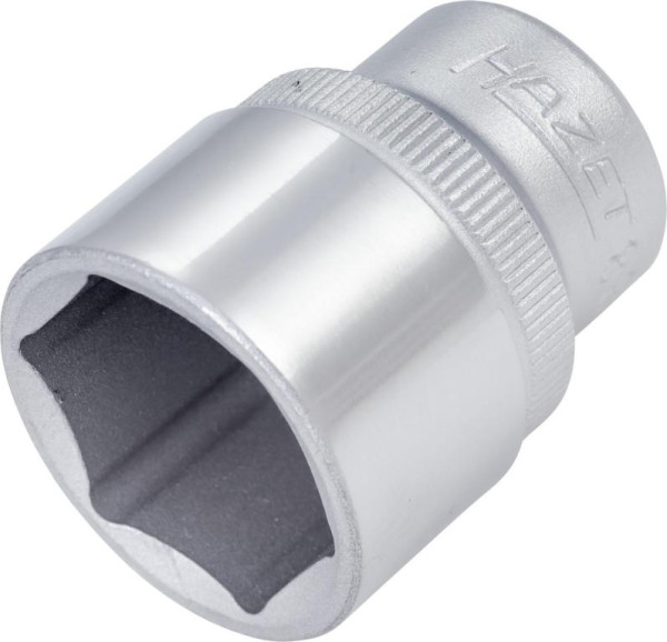 Hazet Steckschlüsseleinsatz, Sechskant, Vierkant hohl 10 mm (3/8 Zoll), 19 mm, Mit Rändelung, 880-19