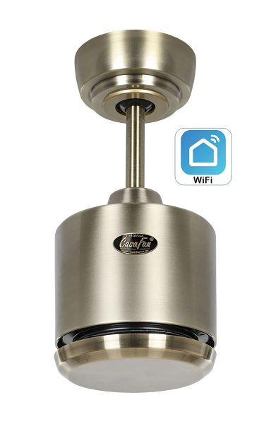 CasaFan Deckenventilator ECO NEO III Messing antik WiFi ohne Flügel, 413244W
