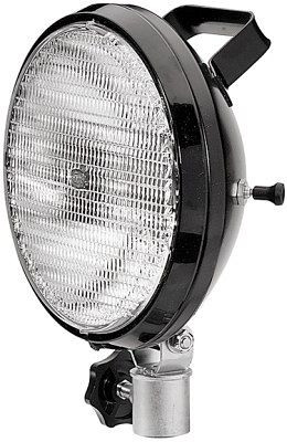 HELLA Halogen-Arbeitsscheinwerfer - 24/12V - Rohrstutzen/Anbau - Nahfeldausleuchtung - Kabel: 3000mm - Stecker: Flachstecker, 1G8 002 340-011