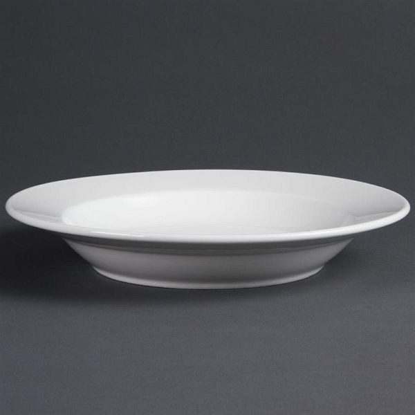 Olympia Whiteware tiefe runde Teller 27cm, VE: 6 Stück, C363