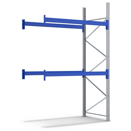 BITO Palettenregal P2 3005x1100x1800 Anbaufeld 2E 1000 RAL5010 U, 55891