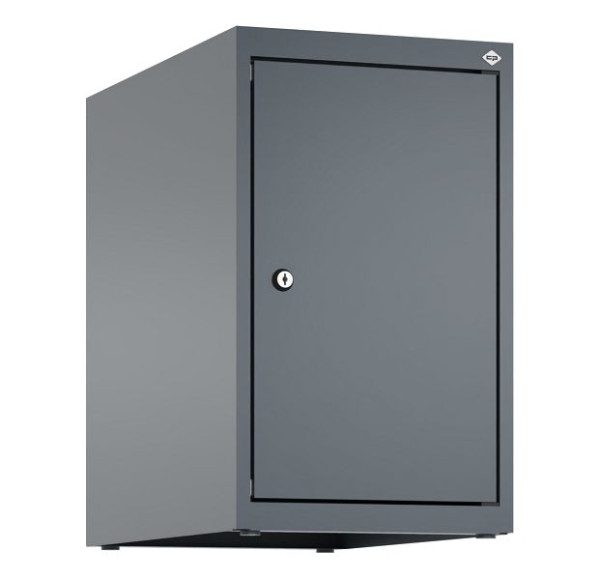 C+P Schrankaufsatz Classic PLUS, Aufsatzschrank, 7016/7016, Zylinderschloss, 500x300x500mm, 1 Abteil, 080090-10 S10027