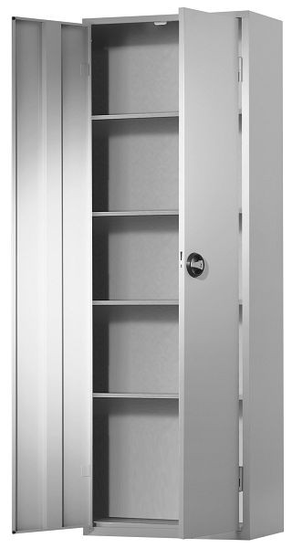 Kappes Ordnungsschrank mit Türen Modell 30, 1950 x 690 x 285 mm, RAL 7035, 4 Fachböden verzinkt, 1003.01.1013