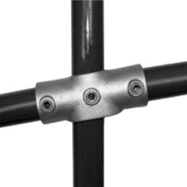 Stein HGS Kreuzstück durchg. 90°(+ -) 11°, aus Temperguss, Rohr Ø 42 mm, VE: 10 Stück, 62537.0001