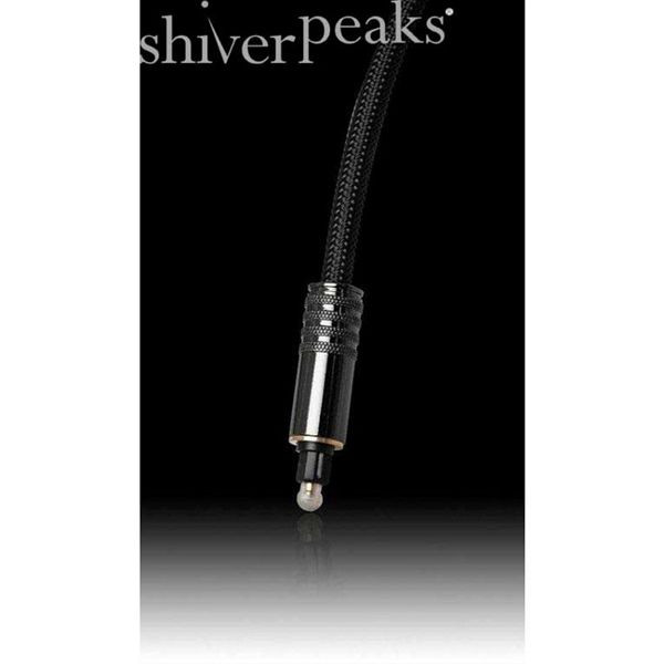 shiverpeaks Lichtwellenleiterkabel, Metall-Toslink-Stecker auf Metall-Toslink-Stecker, A.D. 6mm, schwarzes Nylon, 10,0m, 69006-10.0-SBN