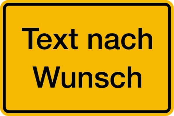 Schilder Klar Kunststoffschild, Grund gelb, Schrift schwarz, Rand schwarz, 300x200x1.5 mm Kunststoff, 930/76