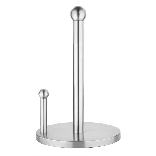 Jantex Küchenrollenhalter mit matter Edelstahloberfläche, JA993