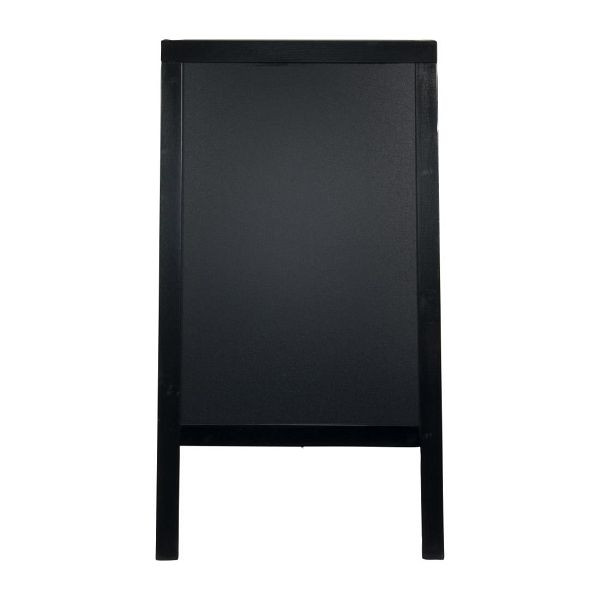 Securit Black Woody großes Gehwegkreide-A-Tafel-Schild, CU901