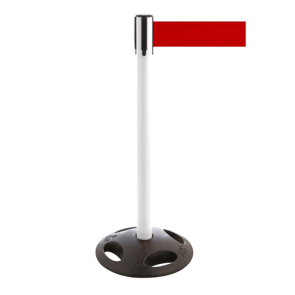 Stein HGS Personenleitsystem -P-Line Maxi-, weiß, rot, mit Gurtendstück (Standard), 34175m-0102