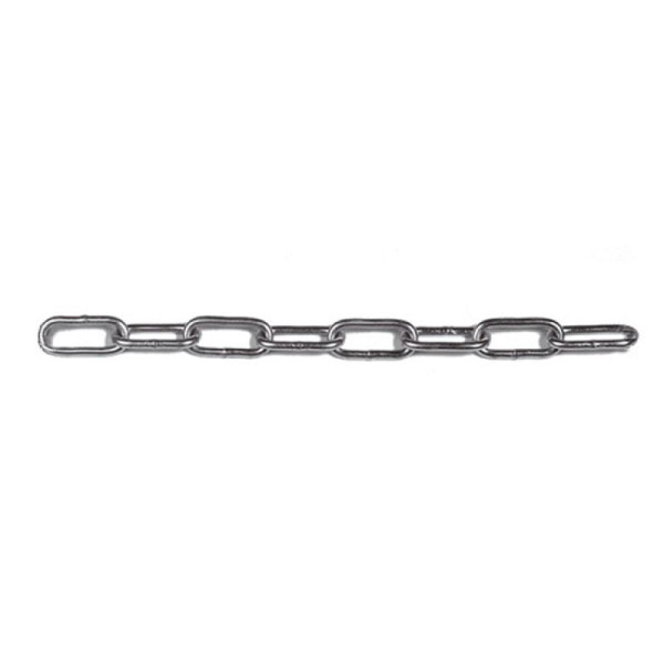 Stein HGS Absperrketten für Stilpoller -Trend- und -Bowl-, verzinkt (ohne Farbe), Meterware, 22573