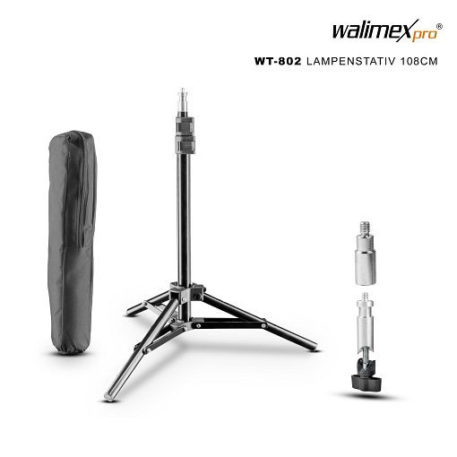 Walimex pro WT-802 Lampenstativ, 108cm, 12524
