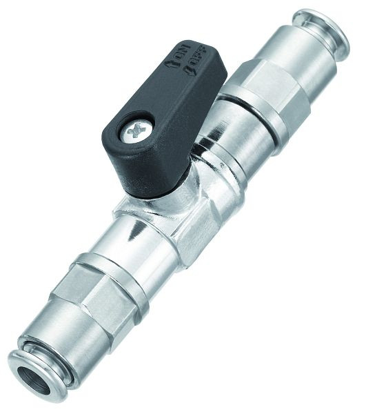 Prevost Mikroventil - Schlauchanschluss - RMF ET, für Schlauch mit Außen-Ø= 6 mm, RMF ET0606