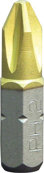 Projahn 1/4" Bit TIN Phillips L25 mm Nr 1, 3701