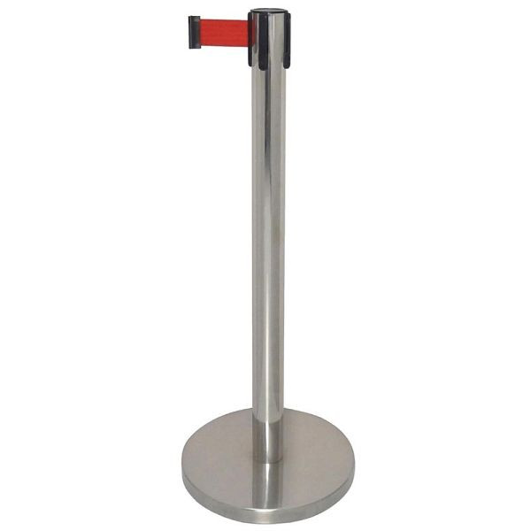 Bolero Polierte Schranke mit rotem Gurt 3m, GG723, 5050984565229