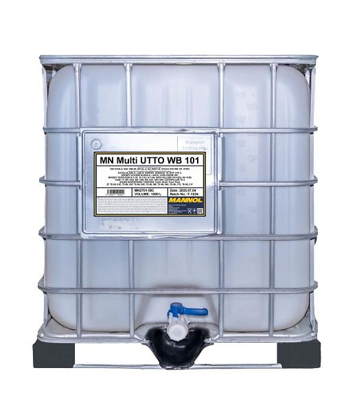 MANNOL Traktoröl 2701 Multi UTTO WB 101, VE: 1000 l, MN2701-IBC