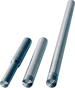 Busching Hartmetall Bohrfräser-Set 3-teilig, 4,8x50mm, 6x50mm, 6x105mm je Schaftdurchmesser 6mm, 100960
