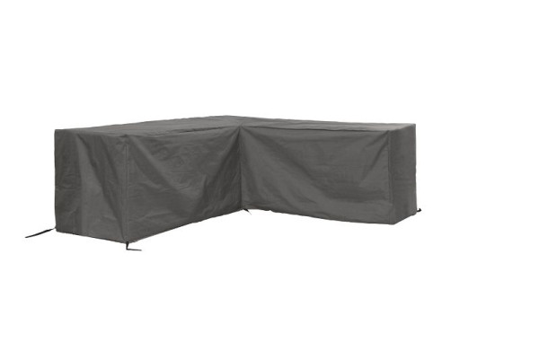 BEST Schutzhülle für Lounge-Sets L-Form 215/85x215/85x70 cm, Hellgrau, 61000044