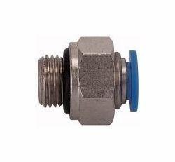 Riegler Gerade Steckverschraubung, Außengewinde mit Außensechskant, mini, 108998