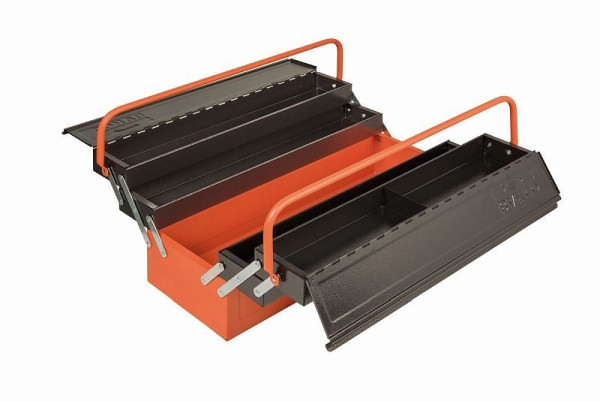 Bahco Cantilever-Werkzeugkasten, Metall mit 5 Fächern, 1497MBF550, 7314150321407